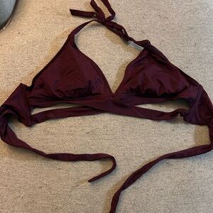 Kona Sol Deep Purple Bikini Top